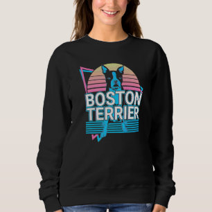 Boston Terrier Retro   Sweatshirt