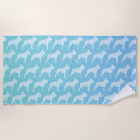 Boston Terrier Silhouettes Pattern