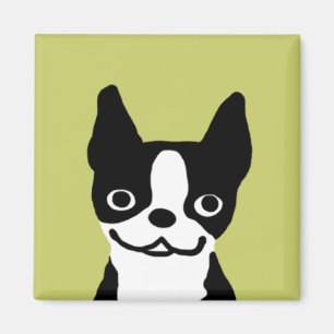 Boston Terrier Smile Magnet
