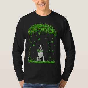 Boston Terrier St Patricks Day Lover Irish Shamroc T-Shirt