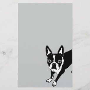 Boston Terrier Stationery