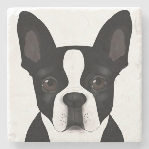 Boston Terrier Stone Coaster