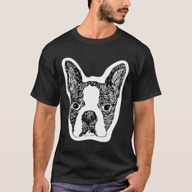 Boston Terrier T-Shirt (Front)