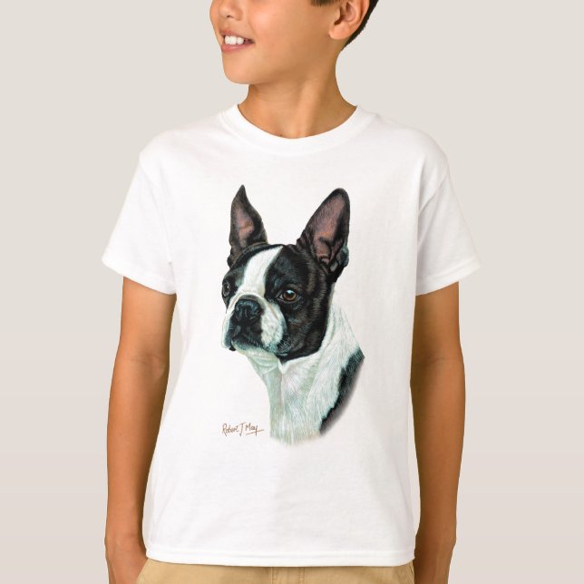 Boston Terrier T-Shirt (Front)