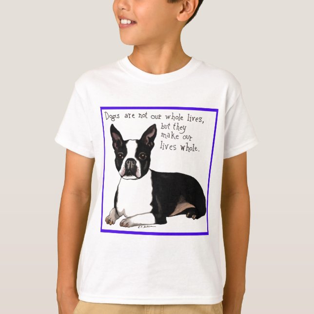 Boston Terrier T-Shirt (Front)