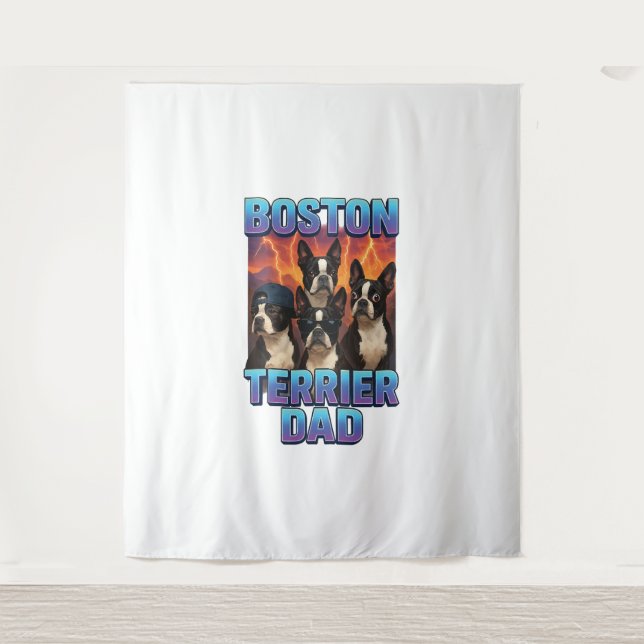 Boston Terrier Tapestry (Front)
