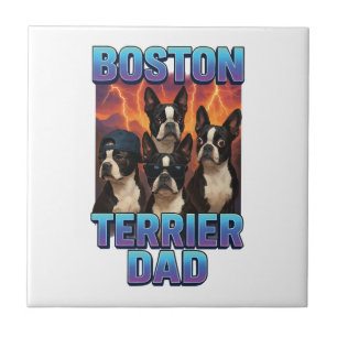 Boston Terrier Tile