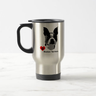Boston Terrier Travel Mug