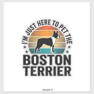 Boston Terrier Vintage Pet Lover Shirt Design_1