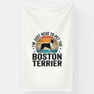 Boston Terrier Vintage Pet Lover Shirt Design_1 Banner
