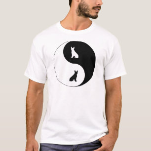 Boston Terrier Yin Yang T-Shirt