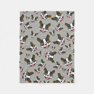 Boston Terriers #15 Fleece Blanket