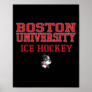 Boston Terriers Clic Team Ice Hockey - Neutral Bos Poster