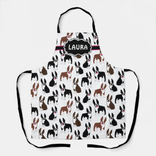Boston Terriers for Bostons Mum or Dad Apron
