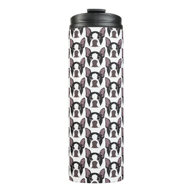 Boston Terriers on Tumbler (Front)