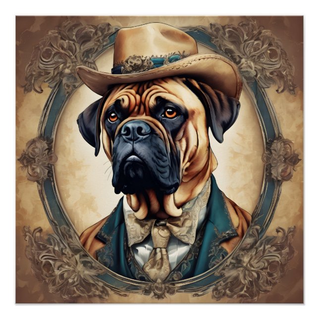 Boston the Bullmastiff Poster (Front)