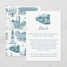 Boston Toile (Anniversary Ed.) Blue/White
