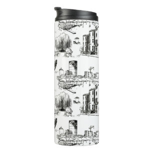 Boston Toile Thermal Tumbler