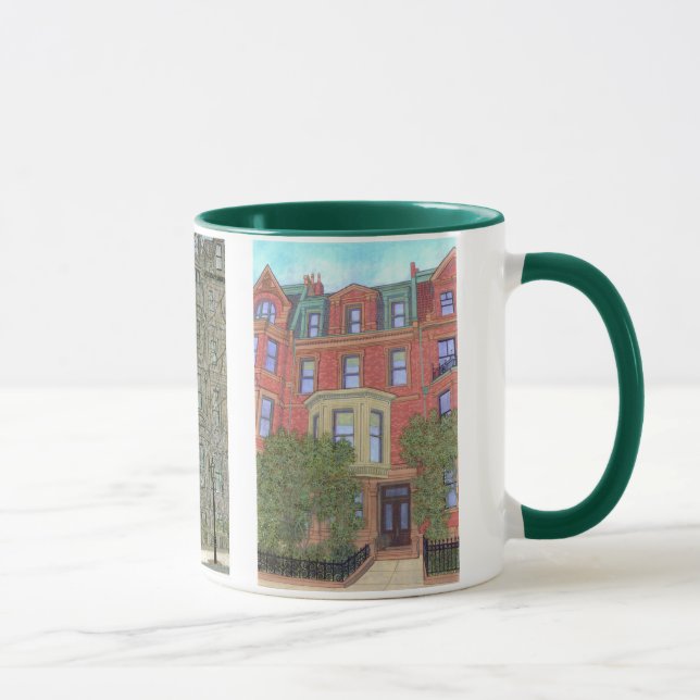 Boston Townhouses Mug (Right)