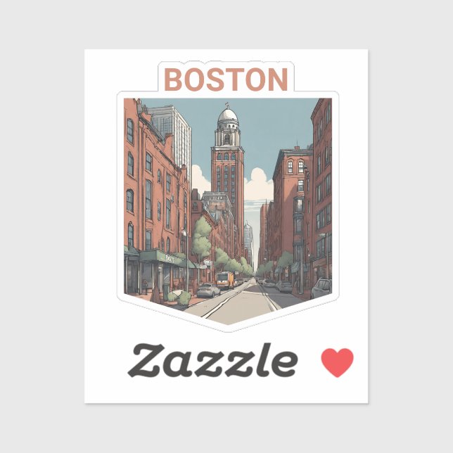 Boston Traveller A Delightful Gift Idea (Sheet)