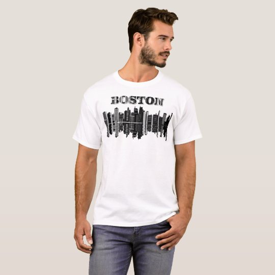 Boston Typography T-Shirt