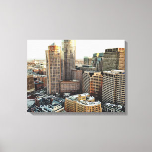 Boston view canvas print