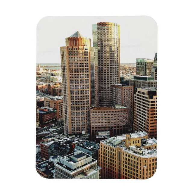 Boston view magnet (Vertical)