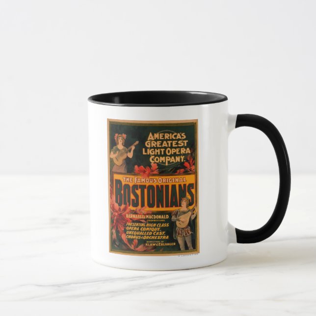 Bostonians America's Greatest Light Opera Mug (Right)