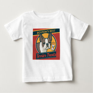 Boston's Best Terrier Treats Baby T-Shirt