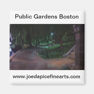 Boston's Public Garden Magnet
