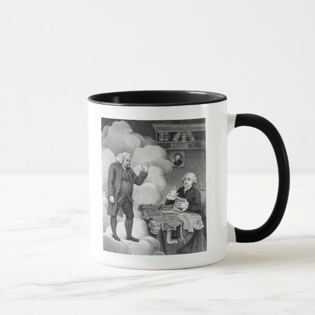 Boswell and the Ghost of Samuel Johnson Mug (Right)