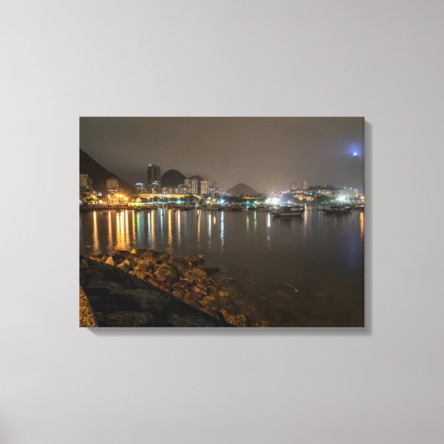 Botafogo Bay Canvas Print (Front)