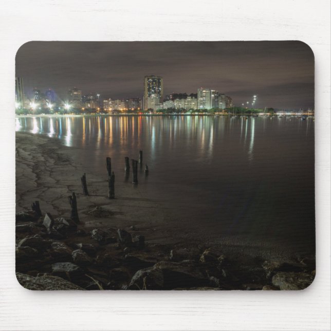 Botafogo Bay Night Mouse Mat (Front)