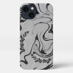 Botanic Balance" Black & White Acrylic Wall Art  iPhone 13 Case