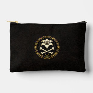 Botanic & Bones Crest Dark Academia Lily & Bones Accessory Pouch