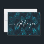 BOTANIC BUSINESS CERTIFICATE<br><div class="desc">Immerse your clients in the soothing allure of nature with this elegant botanical-themed editable gift certificate. Featuring a lush teal background adorned with detailed fern leaves, this design radiates tranquillity and sophistication—perfect for businesses in the wellness, beauty, or spa industries. Its versatile style complements services such as massage therapy, skincare...</div>