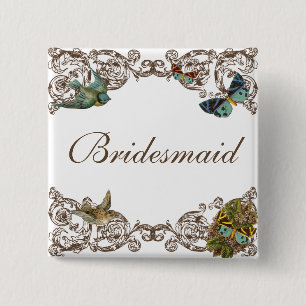 Botanica Wedding Ensemble - Bridesmaid Pin
