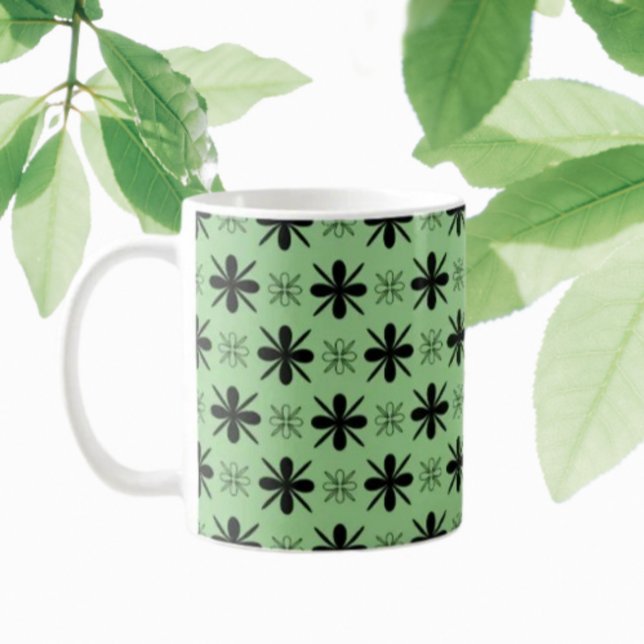 Botanical Abstract Coffee Mug (Creator Uploaded)