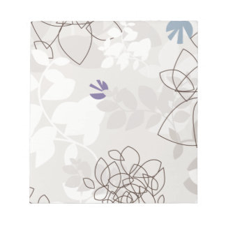 Botanical Abstract Notepad