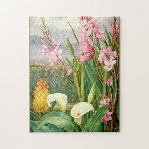 Botanical art: Beauties of the Swamp  Jigsaw Puzzle