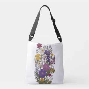Botanical Art Crossbody Bag