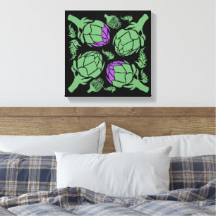 Botanical Artichoke Art Home Decor