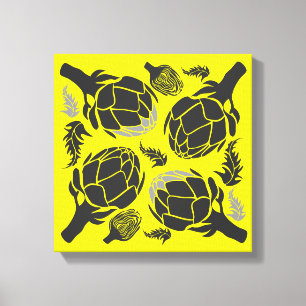 Botanical Artichoke Art Home Decor