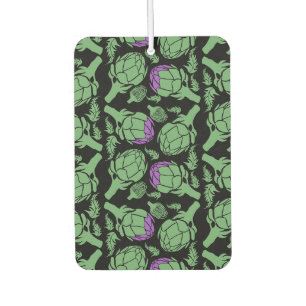 Botanical Artichoke Art Home Decor Car Air Freshener