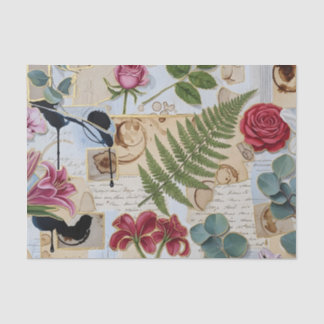 Botanical-Artisan Collage Tissue Paper