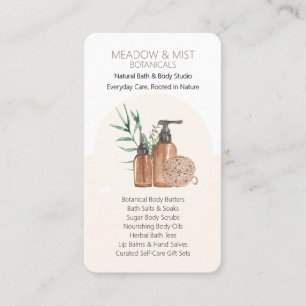 Botanical Bath & Body Care Maker Business Card