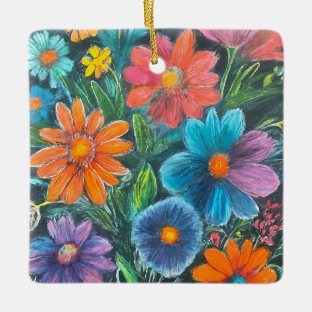 Botanical Beauty: Artful Floral Ornament Design (Front)