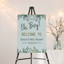 Botanical Beauty! Custom Baby Shower