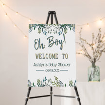 Botanical Beauty! Custom Baby Shower