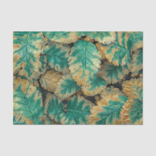 Botanical Beauty: Intricate Leaves Close-Up Tissue Paper